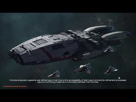 Battlestar Galactica Deadlock Resurrection Gameplay (PC Game).