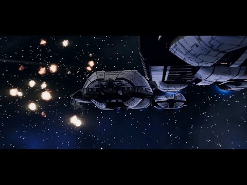 Battlestar Galactica Deadlock: Staging point to Avalon (super-cut)