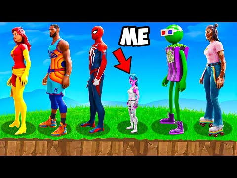 Becoming TINY to Cheat in Fashion Show… (Fortnite)