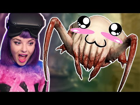 Befriending head crabs in Half Life: Alyx