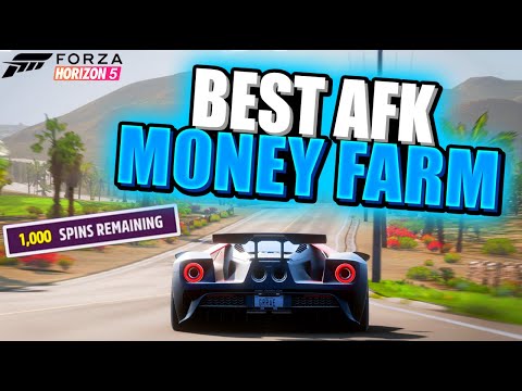 BEST AFK MONEY FARM Forza Horizon 5 (NEW METHOD NO SWERVING)