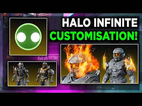 BIG HALO INFINITE CUSTOMISATION NEWS! THE RETURN OF ARMOR EFFECTS, FLAMING HELMET, REACH ARMOR +MORE
