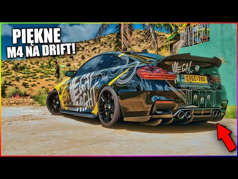 BMW M4 pod drift! Sprawdźcie tuning u siebie / Forza Horizon 5