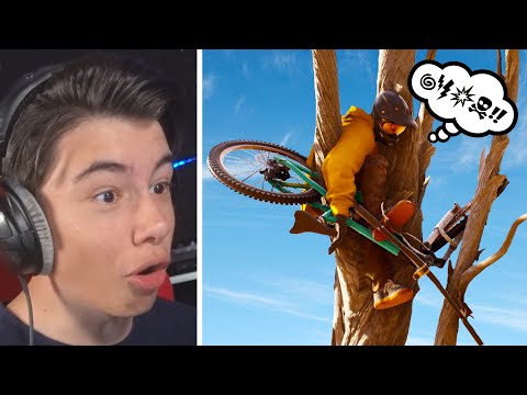 BOTTEN BREKEN IN STUNTPARK !! | Riders Republic