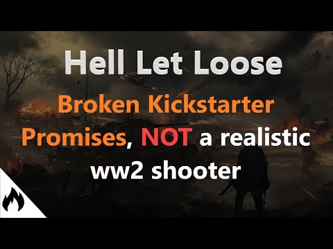 Broken Kick Starter Promises – Hell Let Loose is NOT a realistic WW2 shooter but a BAD Arcade Game.
