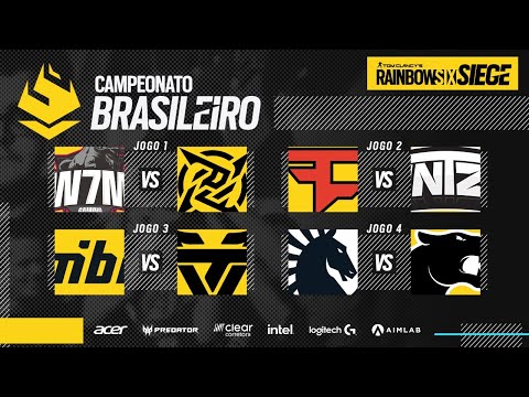 CAMPEONATO BRASILEIRO 2021 – 2° TURNO – PLAYDAY 8 – Rainbow Six Siege