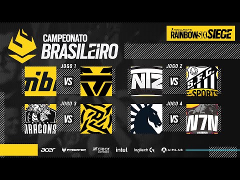 CAMPEONATO BRASILEIRO 2021 – 3° TURNO – PLAYDAY 5 – Rainbow Six Siege