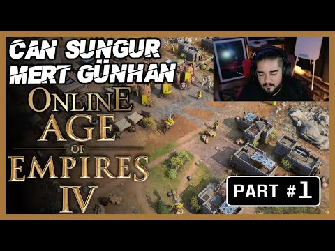 Can Sungur ve Mert Günhan Online AGE OF EMPIRES 4 | Bölüm 1