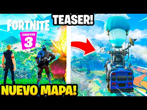 *CAPÍTULO 3* TEASER OFICIAL del NUEVO MAPA? NUEVAS FILTRACIONES FORTNITE EVENTO FINAL TEMPORADA 8