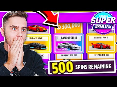 CEL MAI MARE *OPENING* din ROMANIA pe FORZA HORIZON 5 ! (+500 SPINS)