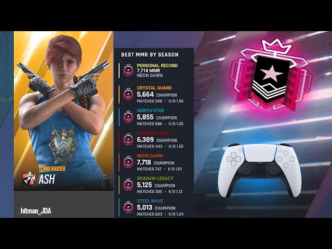 CHAMPION *BEST* NO RECOIL SETTINGS & SENSITIVITY FOR CHAMP (PS5/XBOX) – Rainbow Six Siege Console