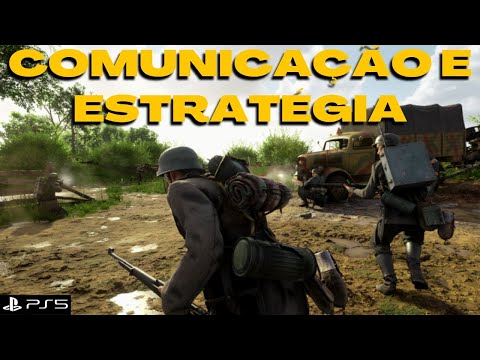 Comunicação e Estratégia – Hell Let Loose PS5 (4K/HDR)