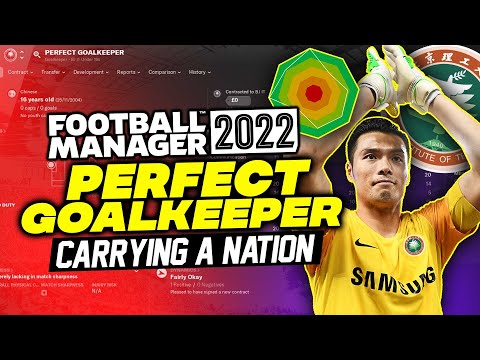 Creating The Perfect Goalkeeper From China in FM22… | Football Manager 2022 Experiment