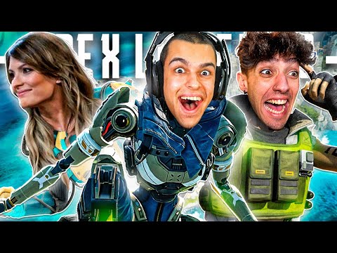 CRISTININI, AGUSTIN51 y ALPHASNIPER en APEX LEGENDS: EVASION