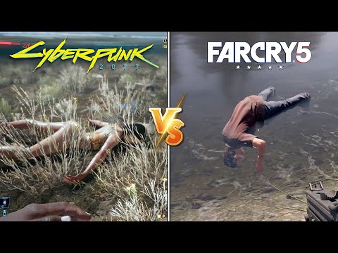 Cyberpunk 2077 Physics vs. Far Cry 5 Physics