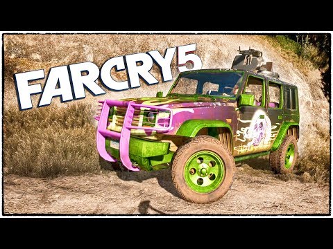 ВДВОЕМ НА ХАРДКОРЕ в Far Cry 5. Угнали крутой боевой внедорожник. (Far Cry 5 кооператив #2)
