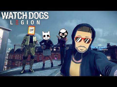 ВЗЛАМЫВАЕМ ЛОНДОН ПО СЕТИ С ДРУЗЬЯМИ! ЛУЧШАЯ КОМАНДА В WATCH DOGS LEGION ONLINE