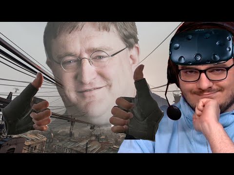 Мэддисон играет в Half-Life: Alyx без VR – Двойной класс Габену