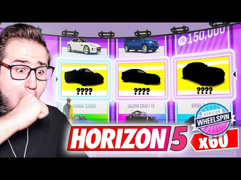 ОТКРЫЛ 65 WHEELSPIN В НОВОЙ FORZA HORIZON 5 ! ЖЕСТЬ КАК ВЕЗЕТ !