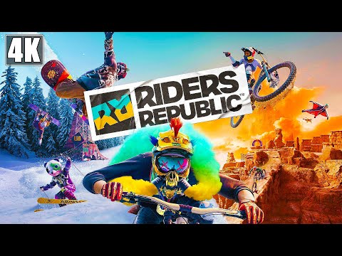 ПРОХОЖДЕНИЕ RIDERS REPUBLIC [4K] ➤Часть 1 ➤ Экстремальный Спорт Ждет! ➤ Обзор и Геймплей Игры на ПК