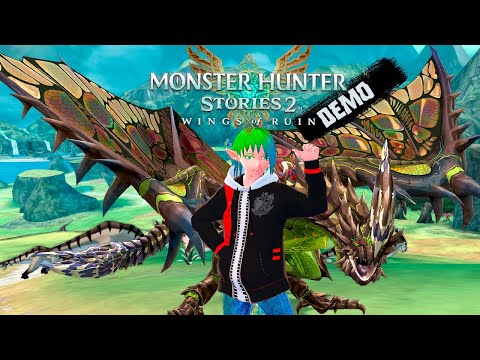 Разбор демки MONSTER HUNTER:STORIES 2 (мини обзор)