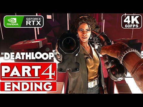 DEATHLOOP ENDING Gameplay Walkthrough Part 4 [4K 60FPS PC RTX] – No Commentary (FULL GAME)