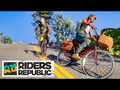 DESCENTE EXTREME DANS RIDERS REPUBLIC AVEC @AZZDINGUE