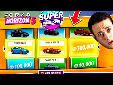 DESCHID peste 100 WHEELSPIN-URI in FORZA HORIZON 5!