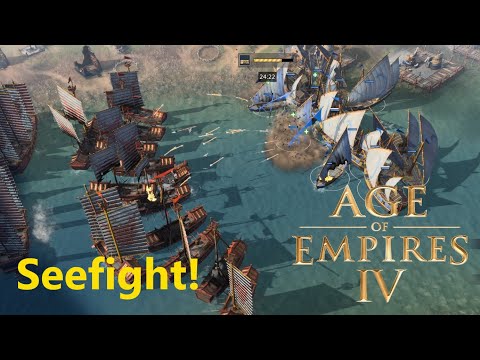Die Große Seeschlacht! | 1vs1 | Age of Empires 4 MP #3 | Abbasiden vs. Chinesen