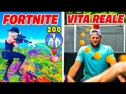 DIFFERENZE FORTNITE vs VITA REALE!😱