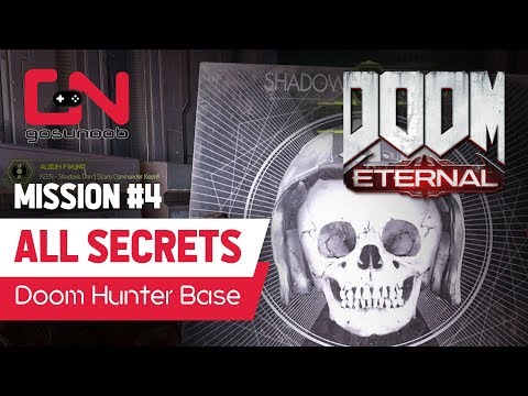 Doom Eternal All Doom Hunter Base Secret Collectible Locations – Mission 4 Walkthrough