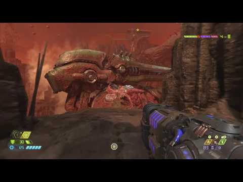 DOOM Eternal – Exultia: Dash Refill Triple Jump Swing Sentinel Mech Platforming Sequence (2020)