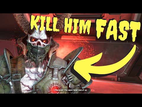 Doom Eternal: How to Kill Marauders Fast | Kill Marauders in Doom Eternal in UNDER 30 Seconds