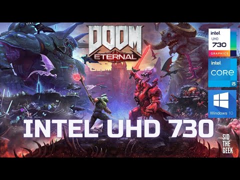 DOOM ETERNAL | Intel UHD 730 | Can I run it without graphics card ? | NO GPU PC