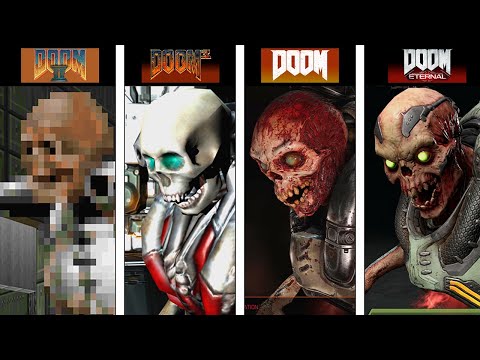 DOOM Eternal | Monsters Evolution | 1993 – 2020 | Direct Comparison