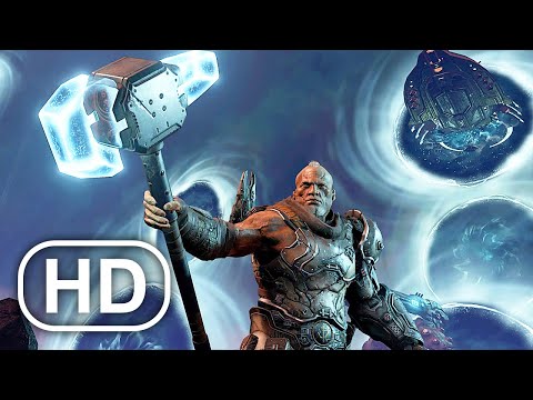 Doom Eternal The Ancient Gods Part 2 Avengers Portals Scene 4K ULTRA HD