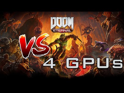 DOOM Eternal vs 4 GPUs (RX 5700XT, R9 290, R9 270X & GTX 950)