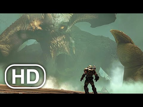 Doomguy Releases Dark Lord Scene 4K – Doom Eternal The Ancient Gods DLC