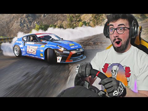 DRIFT CON VOLANTE *Primera Vez* en FORZA HORIZON 5 😱