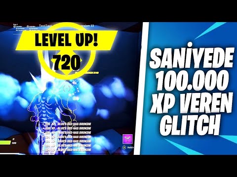 Dünyanın en iyi seviye Glitchi geldi Saniyede 100.000 XP (Fortnite Türkçe)