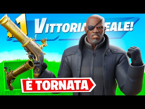 E' TORNATA la Pistola a Focile e VINCO la Partita! Fortnite ITA!