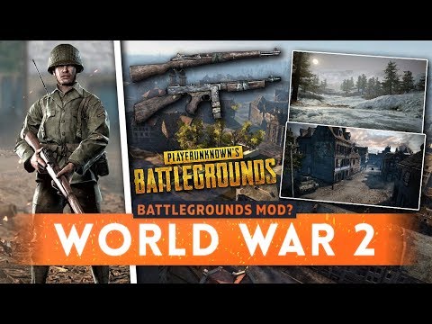 ► PUBG WW2 MOD BEING CREATED?! – PlayerUnknown's Battlegrounds