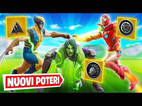 Ecco i *NUOVI* SUPER POTERI di Fortnite! *INCREDIBILI* Fortnite ITA!