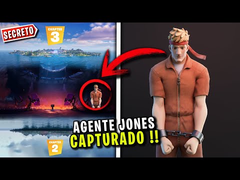 EL AGENTE JONES HA SIDO CAPTURADO / EL CAPÍTULO 3 ESTÁ DEBAJO de FORTNITE – Explicación