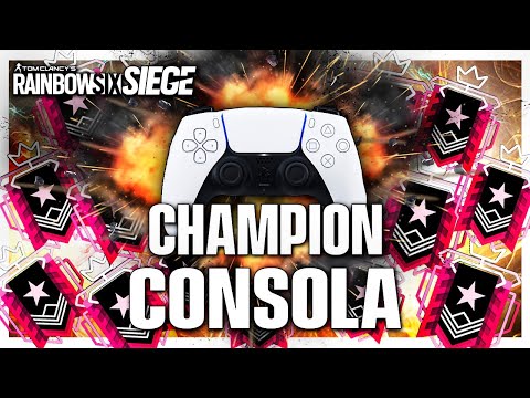 El TOP 1 CHAMPION de CONSOLA | Crystal Guard | Caramelo Rainbow Six Siege