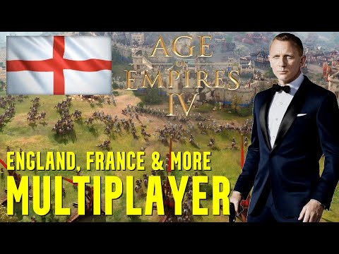 England, France & More LADDER TIME – Age of Empires 4 Multiplayer Battles