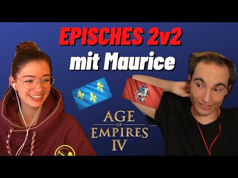 Episches 2v2 ranked in Age of Empires 4 mit Maurice Weber!