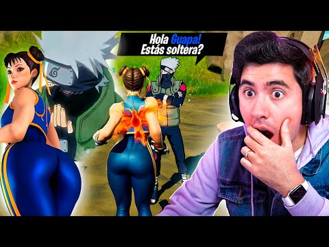 ESTO PASA SI HABLAS con KAKASHI usando CHUN LI en FORTNITE – JorgeIsaac115