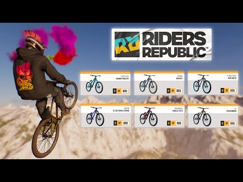 Every ELITE Slopestyle Bike In Riders Republic