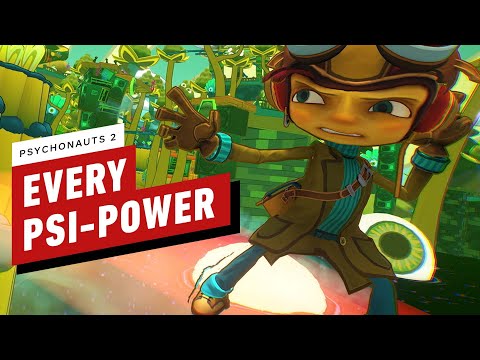 Every PSI-Power In Psychonauts 2